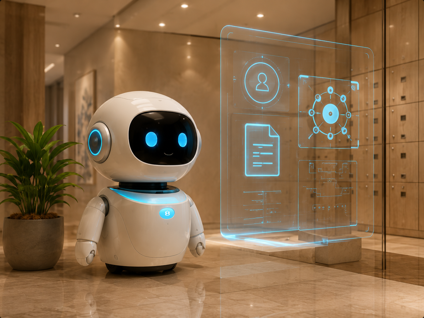 AIロボット管理員
