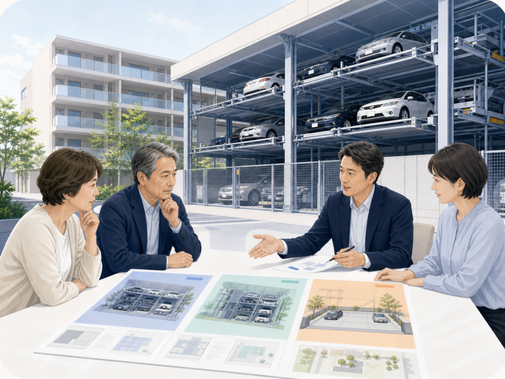 機械式駐車場の相談窓口